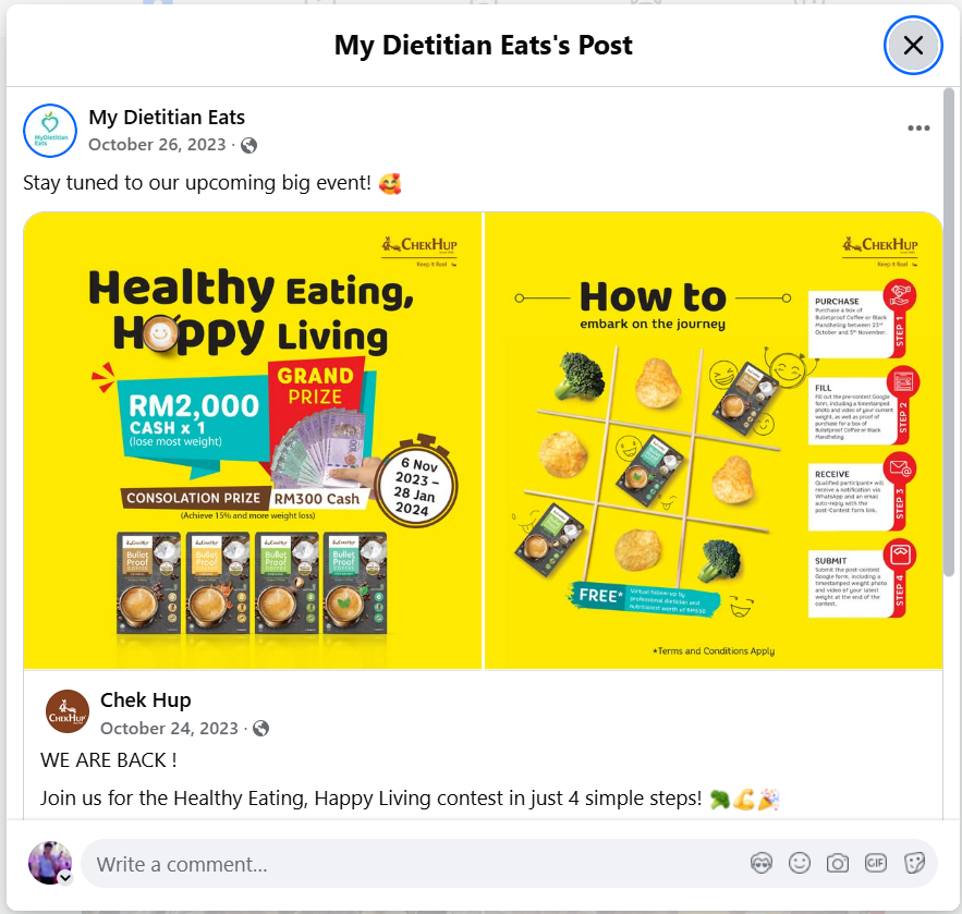 Healthy Eating Competition